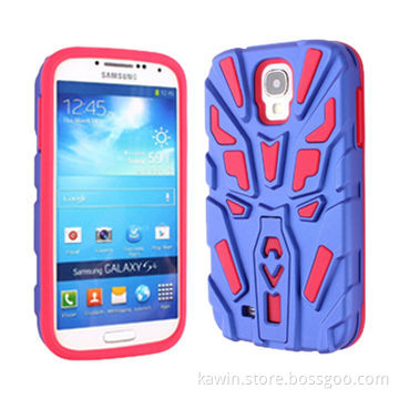 Transformer Combo PC+Silicone Cellphone Cover for Samsung Galaxy S4